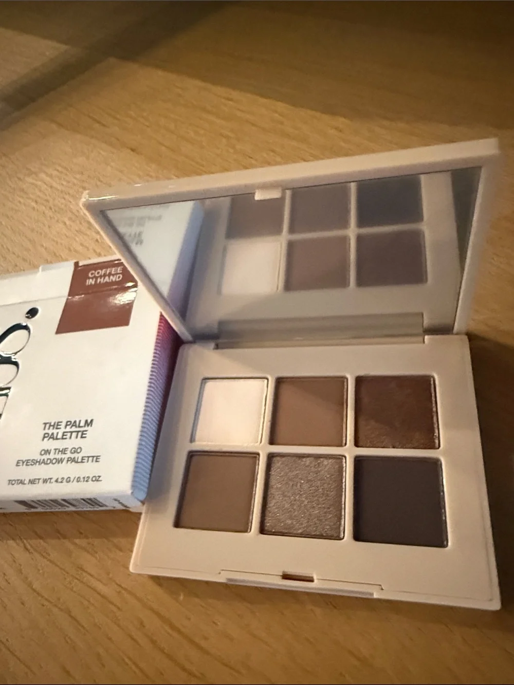 Dibs Beauty The Palm Eyeshadow Palettes color Coffee In Hand NIB